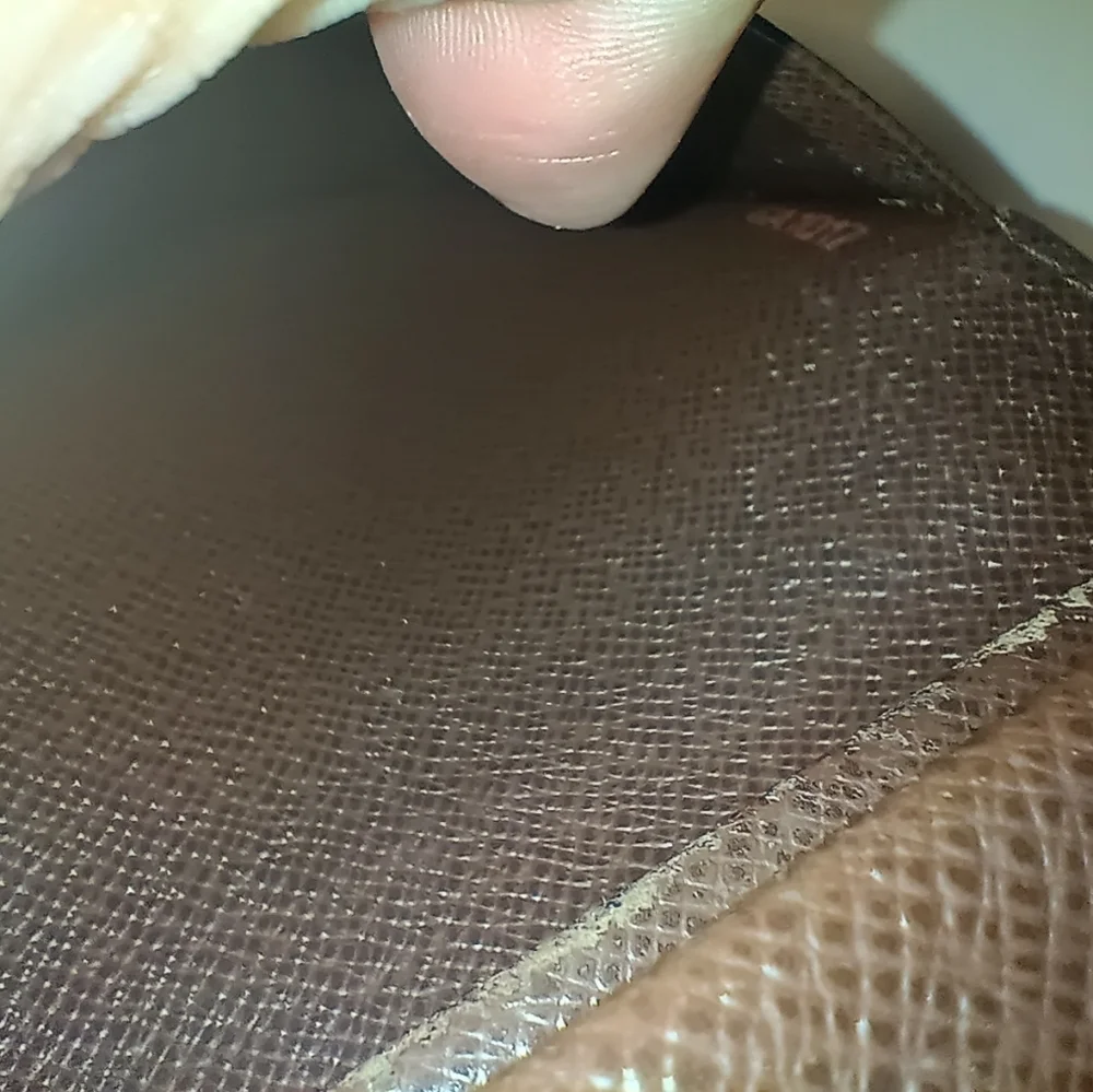 Louis Vuitton Damier Ebene Canvas PorteMonnaie Billets Tresor Wallet